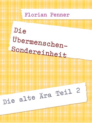 cover image of Die Übermenschen-Sondereinheit